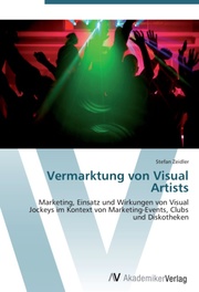 Vermarktung von Visual Artists - Cover