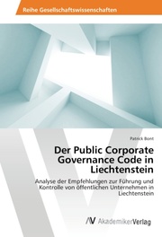 Der Public Corporate Governance Code in Liechtenstein