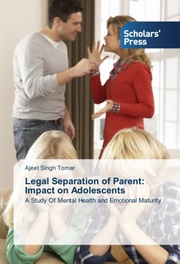 Legal Separation of Parent: Impact on Adolescents