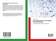 Characterization of the liquid film distribution - Cover