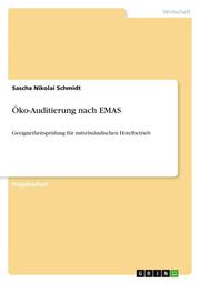 Öko-Auditierung nach EMAS - Cover
