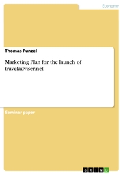 Marketing Plan for the launch of traveladviser.net