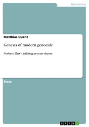 Genesis of modern genocide