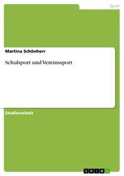 Schulsport und Vereinssport - Cover