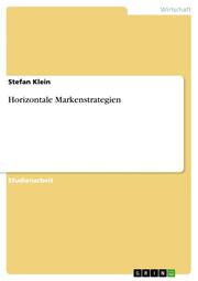 Horizontale Markenstrategien - Cover