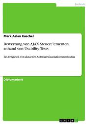 Bewertung von AJAX Steuerelementen anhand von Usability-Tests
