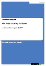 The Right of Being Different - Cover
