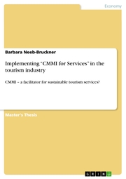Implementing 'CMMI for Services' in the tourism industry