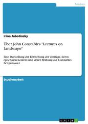 Über John Constables 'Lectures on Landscape'