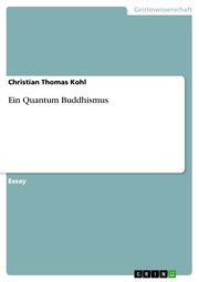 Ein Quantum Buddhismus - Cover