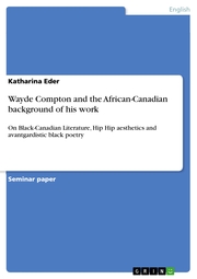 Wayde Compton and the African-Canadian background of his work - Cover