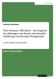 Über Fontanes 'Effi Briest' - Ein Vergleich der Haltungen von Roman und aktueller Verfilmung von Hermine Huntgeburth