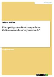 Prinzipal-Agenten-Beziehungen beim Onlineauktionshaus 'myhammer.de'
