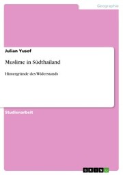 Muslime in Südthailand - Cover