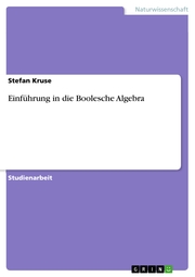 Einführung in die Boolesche Algebra - Cover