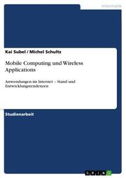 Mobile Computing und Wireless Applications - Cover