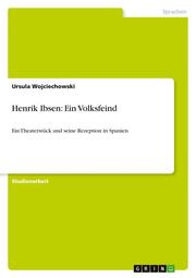 Henrik Ibsen: Ein Volksfeind - Cover