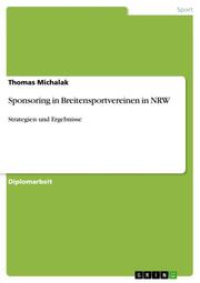 Sponsoring in Breitensportvereinen in NRW