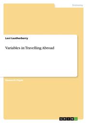 Variables in Travelling Abroad - Cover