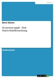 Ecosystem Apple - Eine End-to-End-Betrachtung - Cover