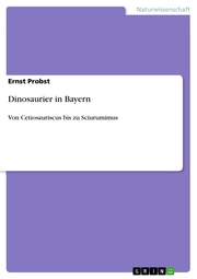 Dinosaurier in Bayern - Cover