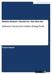 Influence Factors For Online Dating Profit