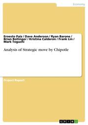 Analysis of Strategic move by Chipotle