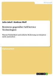 Resistenz gegenüber Self-Service Technologien