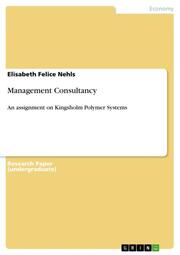 Management Consultancy - Cover