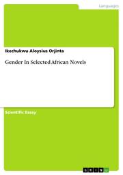 Gender In Selected African Novels