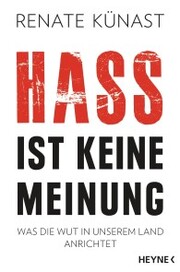 Hass ist keine Meinung - Cover