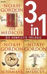 Die Medicus-Saga Band 1-3: - Der Medicus / Der Schamane / Die Erben des Medicus (3in1-Bundle) - Cover