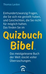 Quizbuch Bibel - Cover