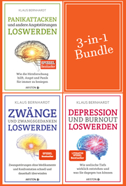 Zwänge, Panikattacken, Depression und Burnout loswerden (3in1 Bundle) - Cover