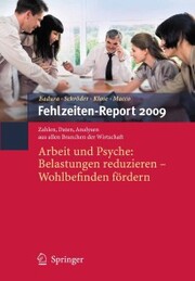 Fehlzeiten-Report 2009 - Cover