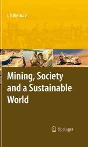 Mining, Society, and a Sustainable World - Cover