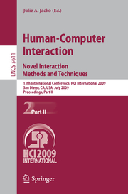 Human-Computer Interaction, Novel Interaction Methods and Techniques