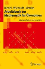 Arbeitsbuch zur Mathematik für Ökonomen - Cover