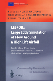 LESFOIL: Large Eddy Simulation of Flow Around a High Lift Airfoil - Cover