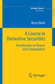A Course in Derivative Securities - Cover