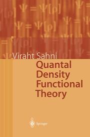 Quantal Density Functional Theory - Cover