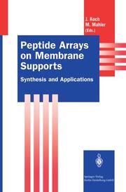 Peptide Arrays on Membrane Supports