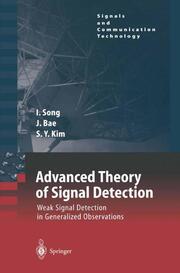 Advanced Theory of Signal Detection