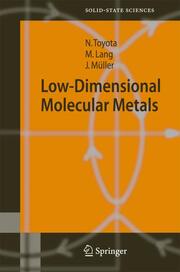 Low-Dimensional Molecular Metals - Cover