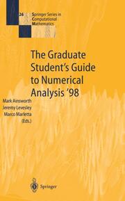 The Graduate Students Guide to Numerical Analysis 98