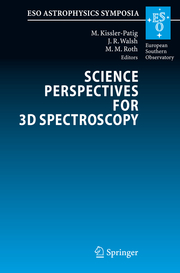 Science Perspectives for 3D Spectroscopy - Cover