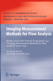 Imaging Measurement Methods for Flow Analysis - Cover