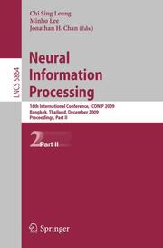 Neural Information Processing - Cover