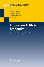Artificial Economics: Computational and Agent-Based Models