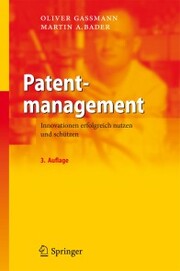 Patentmanagement - Cover